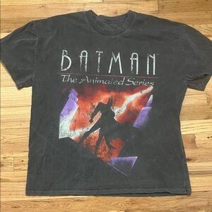 RARE Vintage Distressed Batman Graphic Tee Oversized Men’s Size L